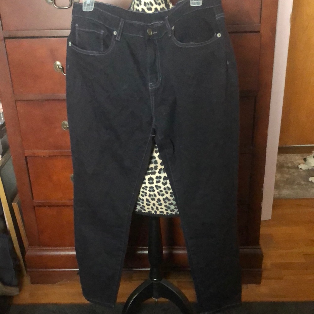 Black Stretch AM Jeans NWT